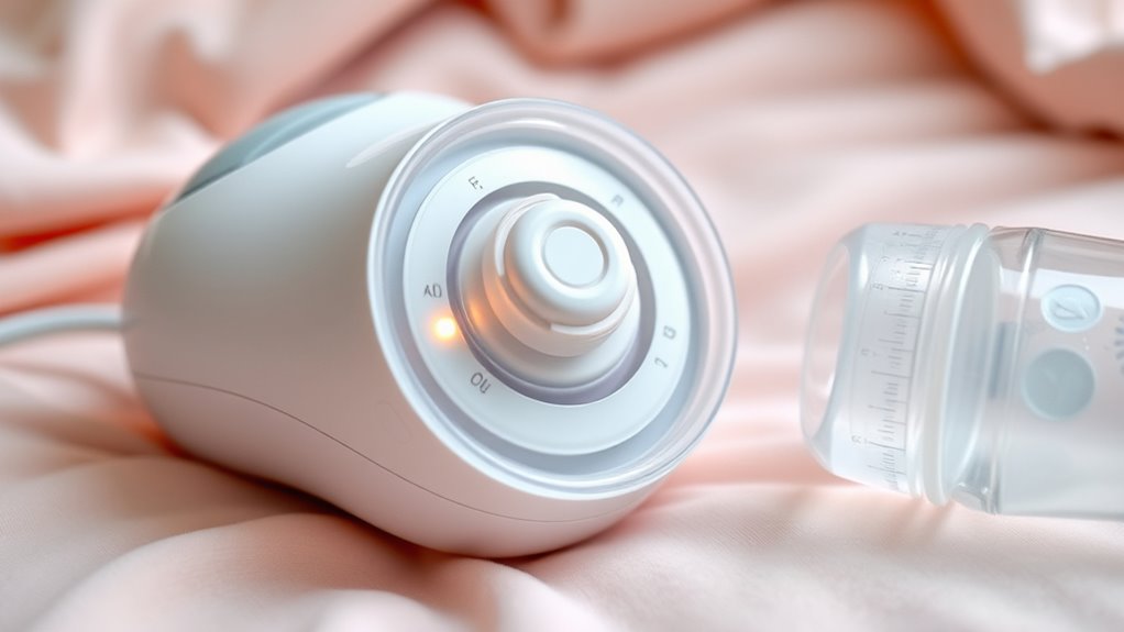 adjust suction speed comfort