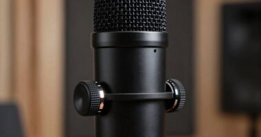 adjustable gain prevents distortion