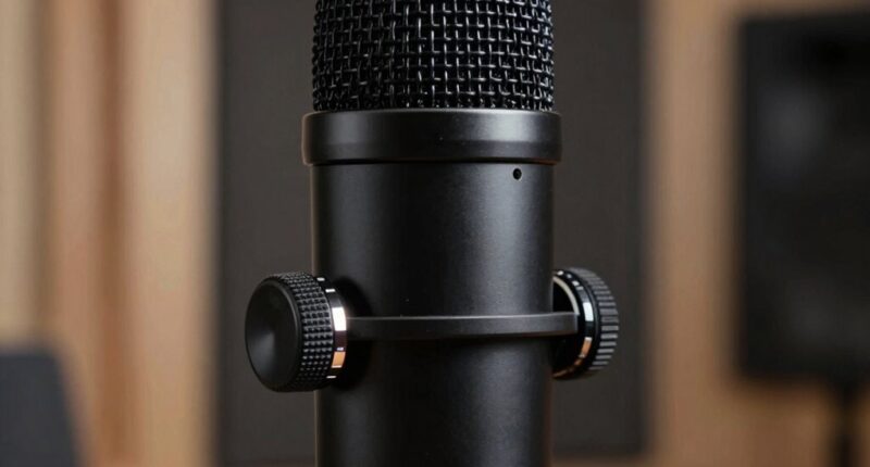 adjustable gain prevents distortion