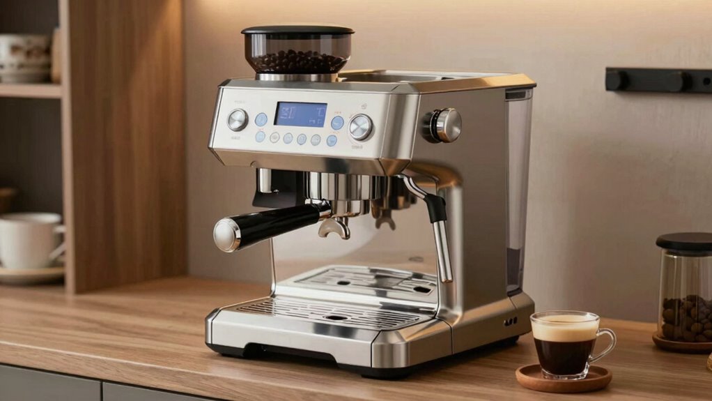 adjustable grind and temperature