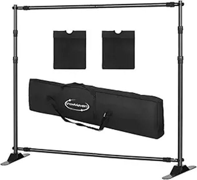 Heavy Duty Adjustable Backdrop Stand for Photography