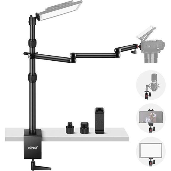 adjustable overhead camera rig