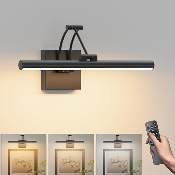 Tipace Dimmable Wall Art Picture Light with Remote