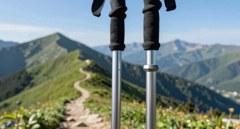 adjustable trekking pole height