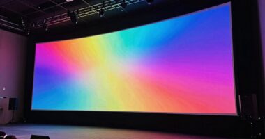 affordable large event screens