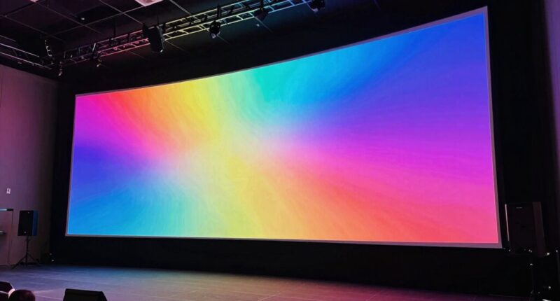 affordable large event screens