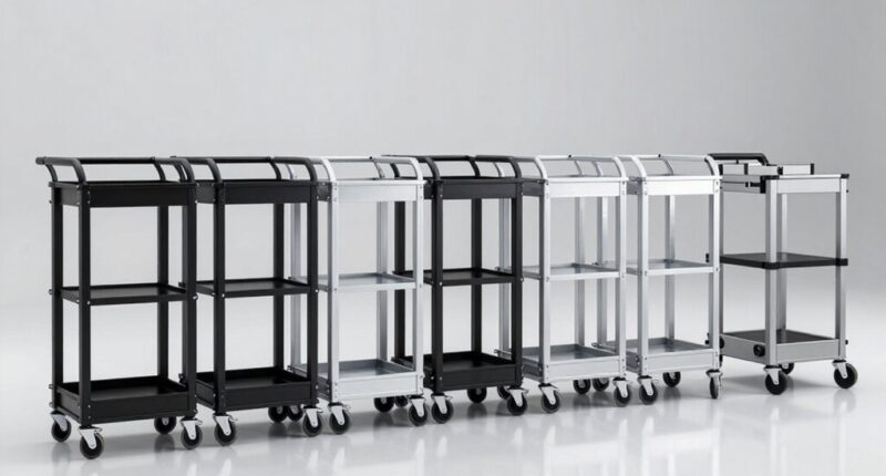 affordable mobile production carts