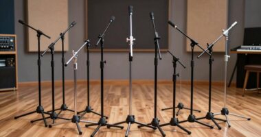 affordable overhead boom microphone stands