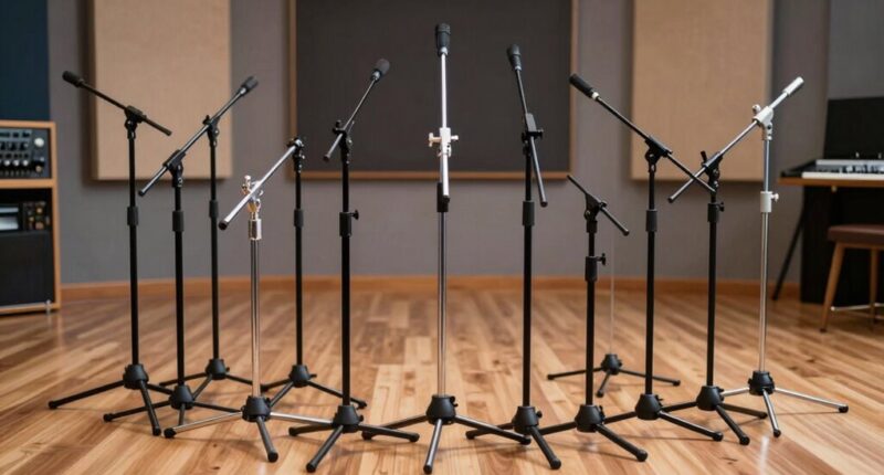 affordable overhead boom microphone stands