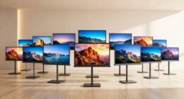 affordable portable projector screens