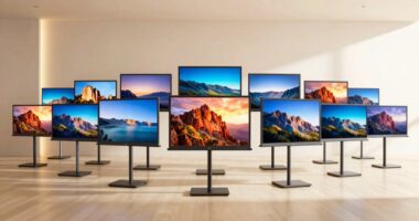 affordable portable projector screens