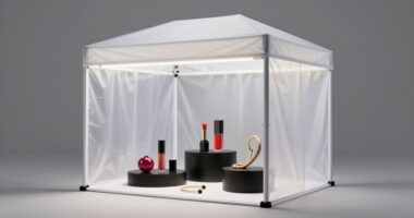 affordable product photography tents
