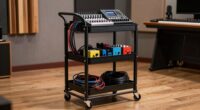 affordable studio gear carts