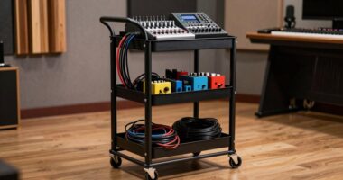affordable studio gear carts