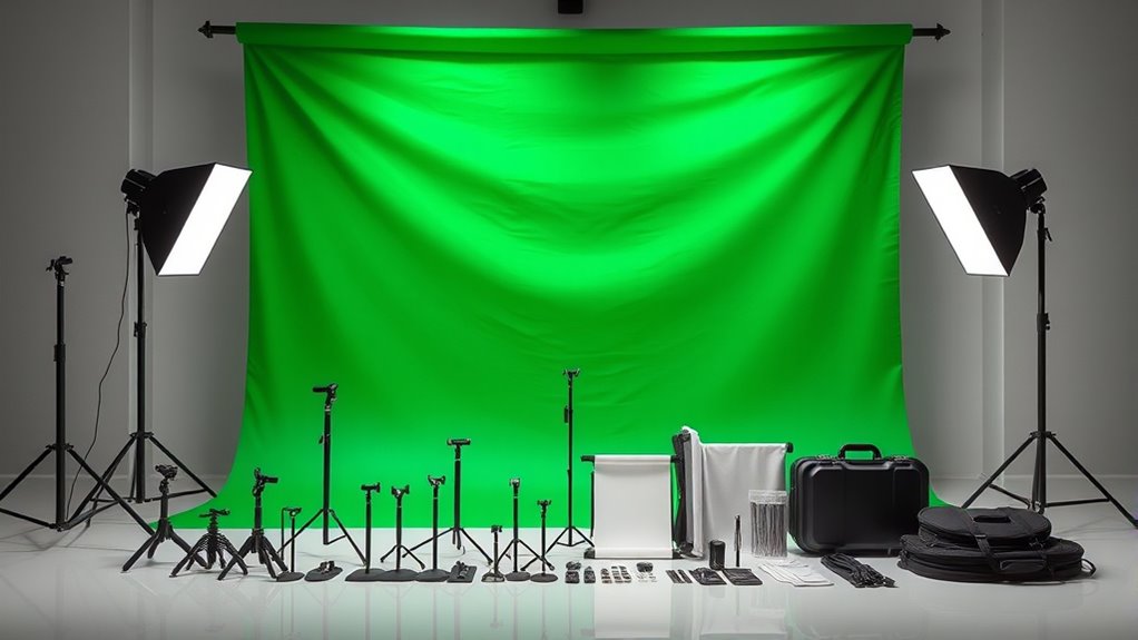 affordable versatile green backdrop