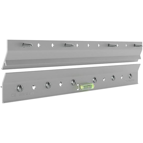 OOK Aluminum French Cleat Hanger with Hardware