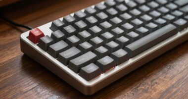 aluminum keyboard sound upgrade