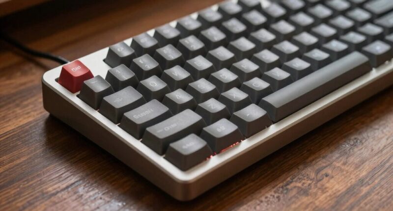 aluminum keyboard sound upgrade