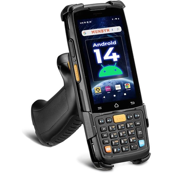 android 14 barcode pistol