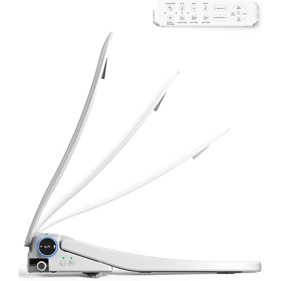 Sosh Auto Open Bidet Seat with Remote and Warm Water