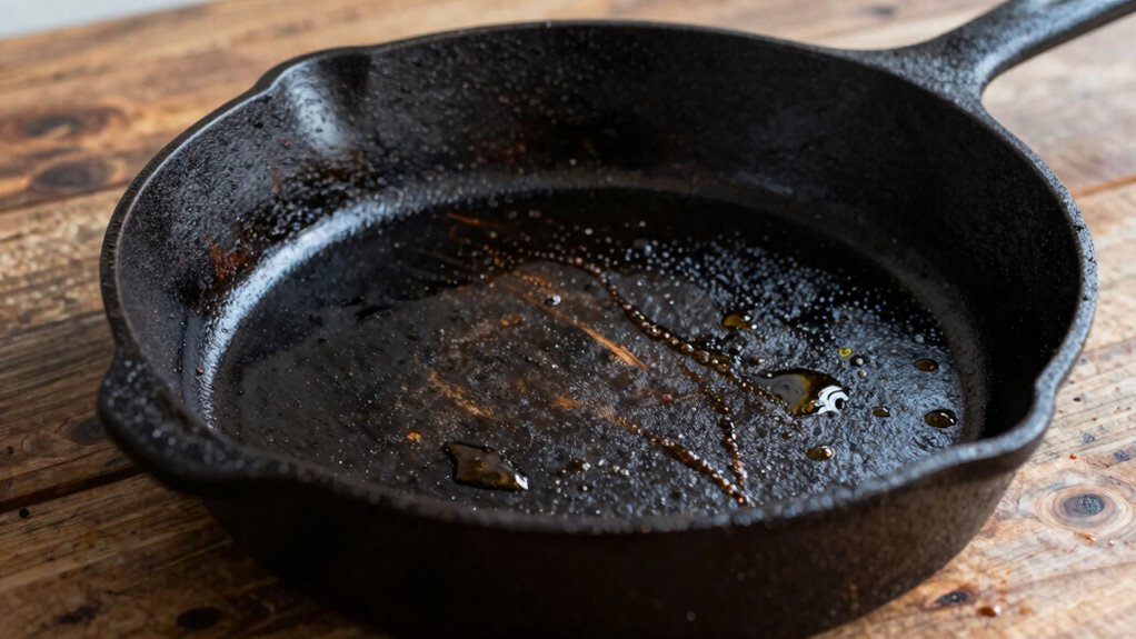 avoid over seasoning buildup
