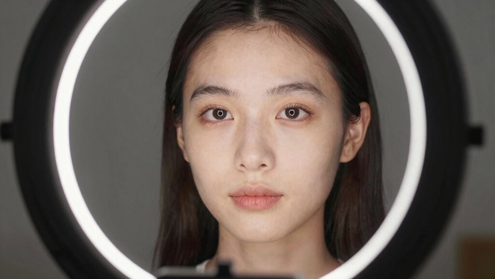 avoid shadows with proper lighting