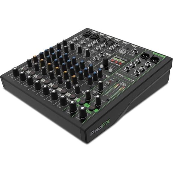 Mackie ProFX10 GO Battery-Powered 10-Channel Mixer