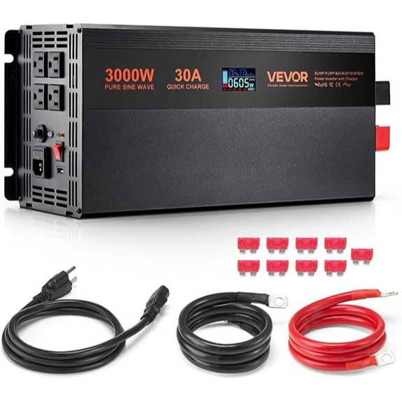 VEVOR Battery Backup Sump Pump System with LCD