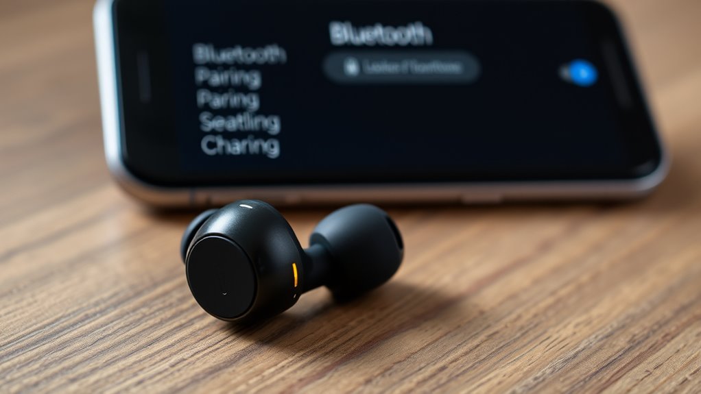 bluetooth earbuds pairing process