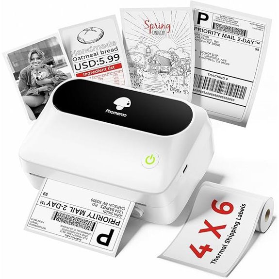 Phomemo Bluetooth Thermal Label Printer for Shipping