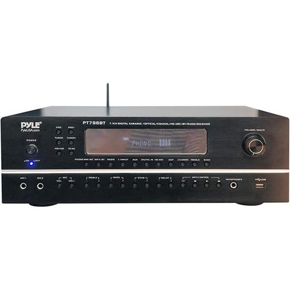 Pyle 7.1-Channel Bluetooth Stereo Amplifier with HDMI
