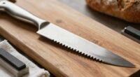 bread knife serration guide