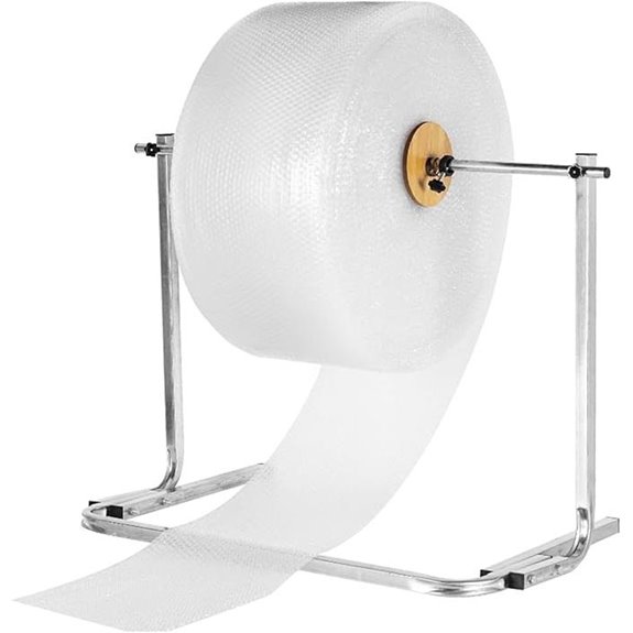 Wrap Dispenser Bubble Wrap Roll Holder for Packing and Shipping
