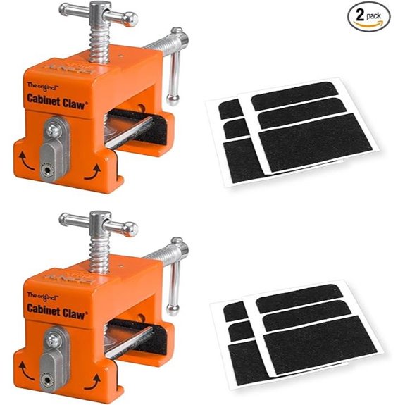 PONY 2-Pack Cabinet Clamps for Installing Cabinets