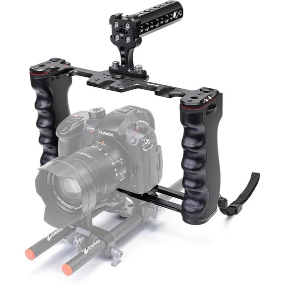 Zeadio Camera Rig Cage with Top Handle and Base