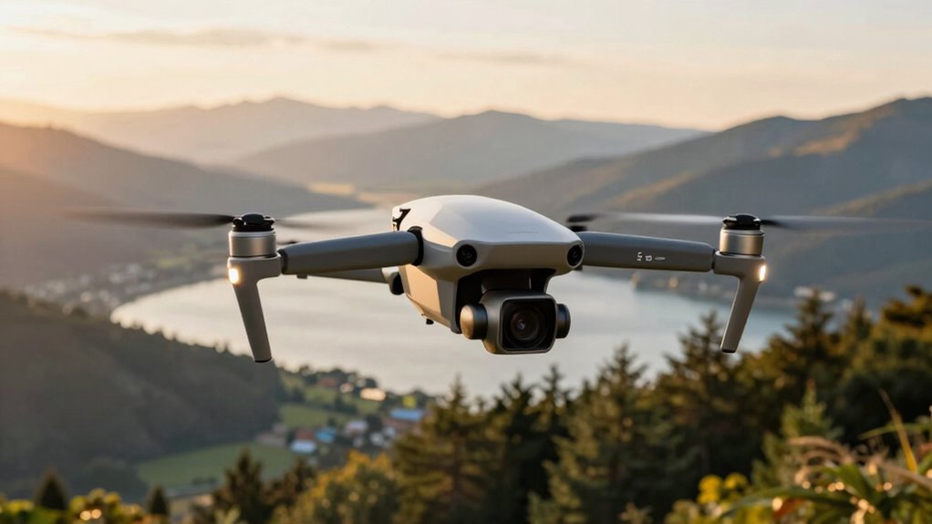 camera flight stability control