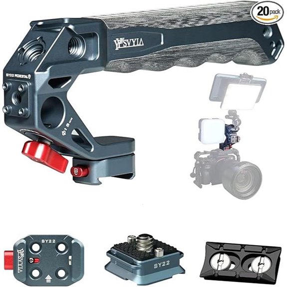 Quick Release Camera Top Handle with Rail Kit