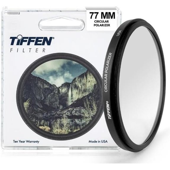 Tiffen 77mm Circular Polarizer Filter for Camera