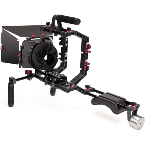 Camera Shoulder Support Rig Kit with Matte Box