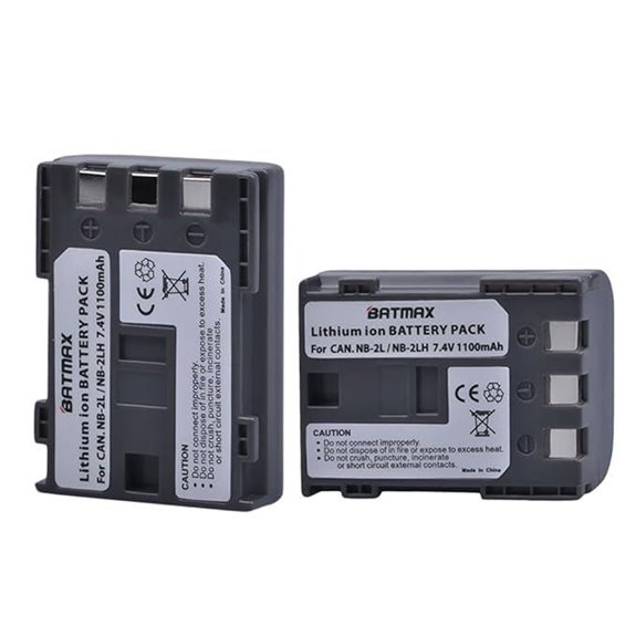 canon nb 2l batteries pack