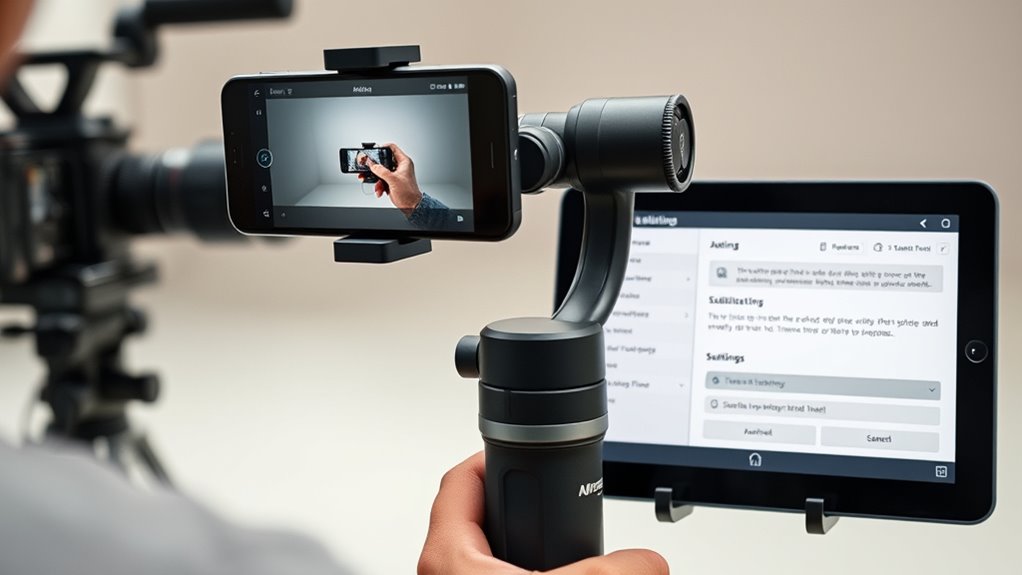 check balance and settings