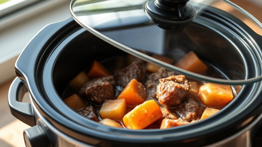 check temperature and lid