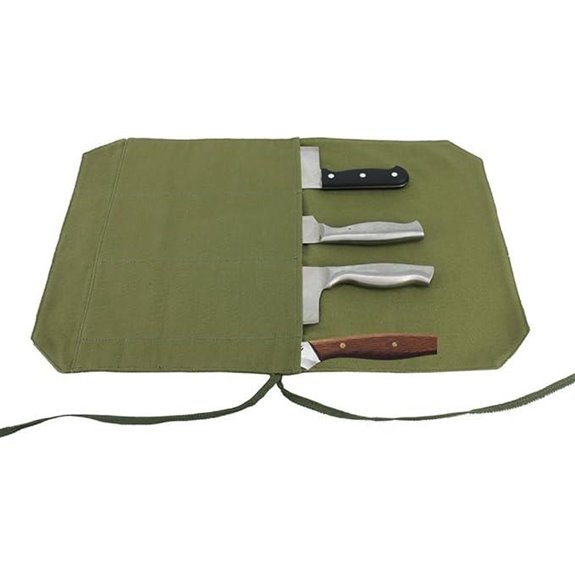 HERSENT Chef's Knife Roll Bag for Travel & Storage