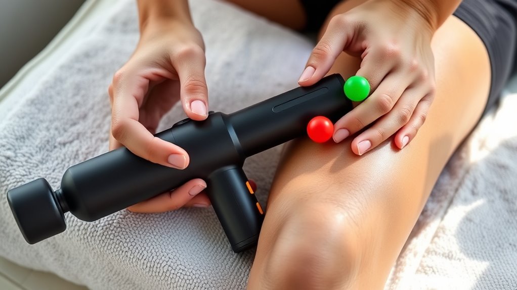 choose attachments for muscle groups