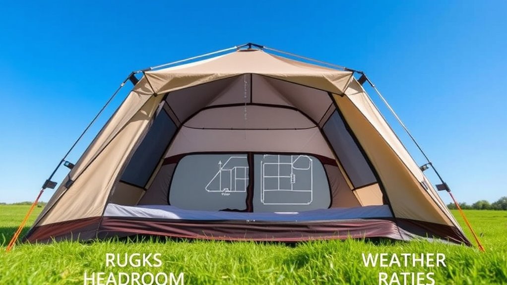 choose suitable camping tent