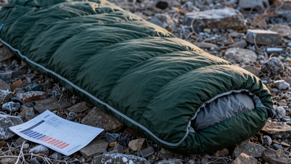choosing the wrong sleeping bag