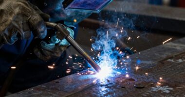 clean gas wire mig