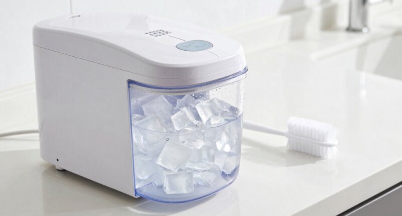 clean ice maker regularly
