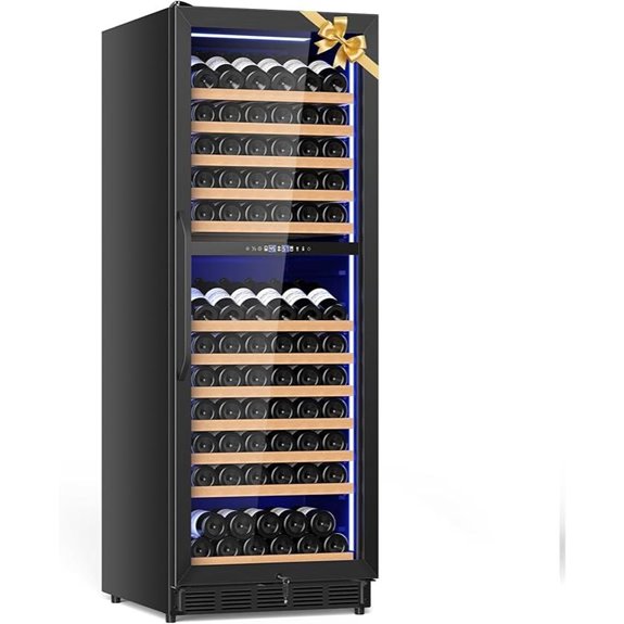 24-Inch Dual Zone Wine Cooler Refrigerator