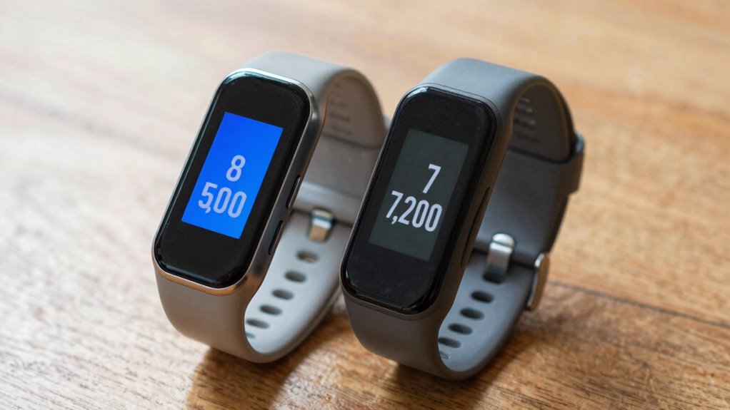 compare device step counts